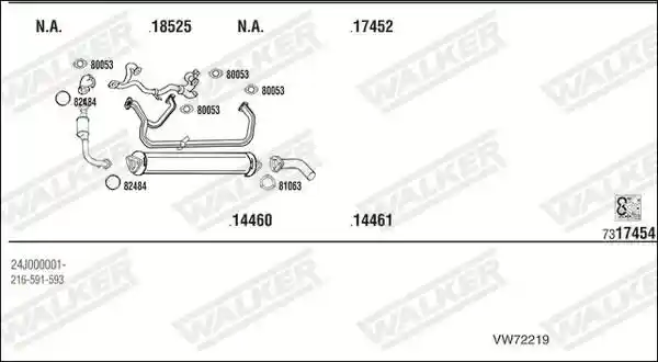WALKER VW72219
