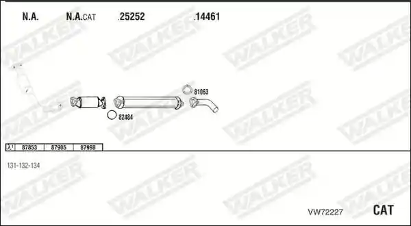 WALKER VW72227