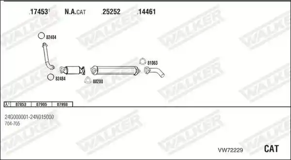 WALKER VW72229