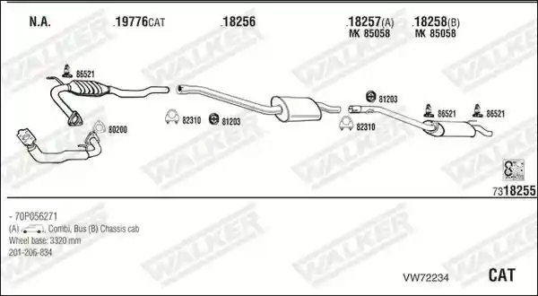 WALKER VW72234
