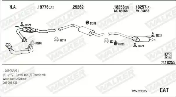 WALKER VW72235