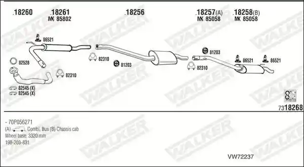 WALKER VW72237