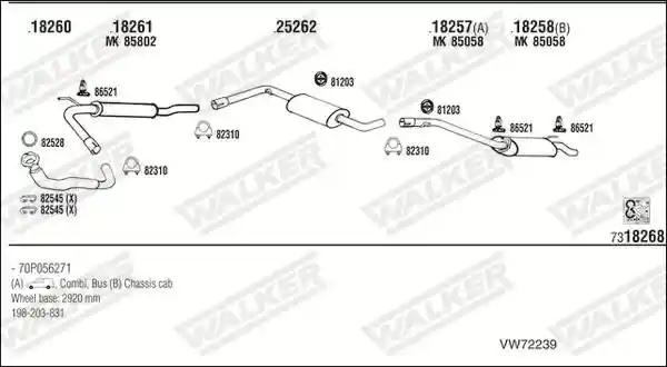WALKER VW72239