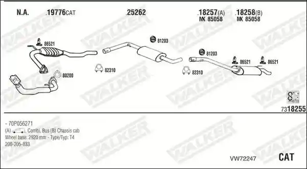 WALKER VW72247
