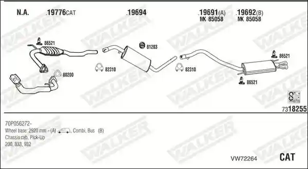 WALKER VW72264