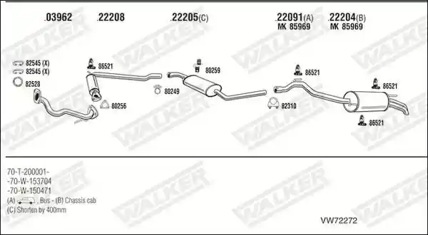 WALKER VW72272