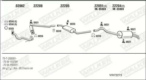 WALKER VW72273
