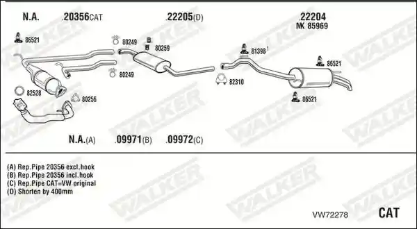 WALKER VW72278