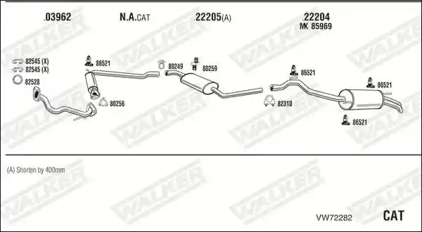 WALKER VW72282