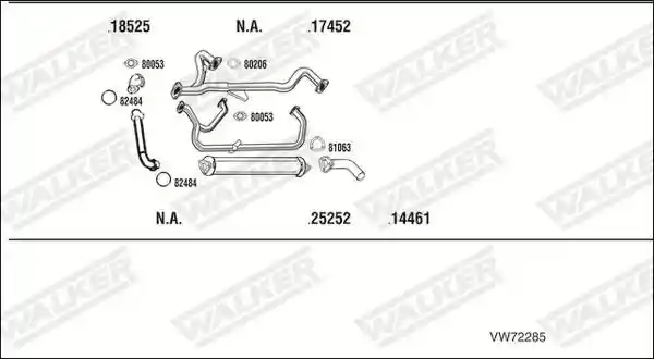 WALKER VW72285