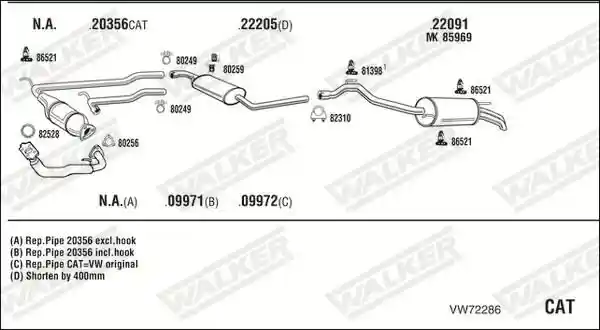 WALKER VW72286
