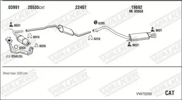 WALKER VW72292