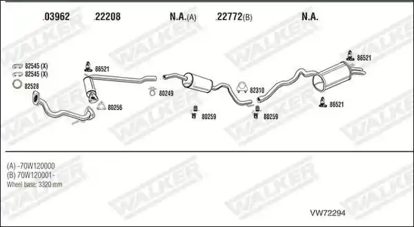 WALKER VW72294