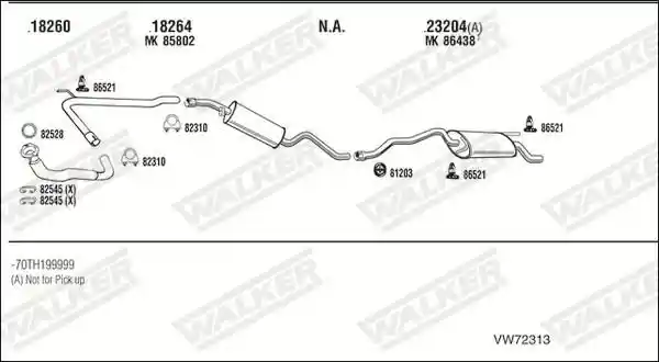 WALKER VW72313