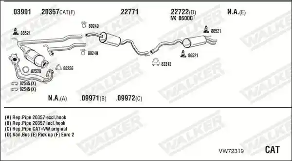 WALKER VW72319