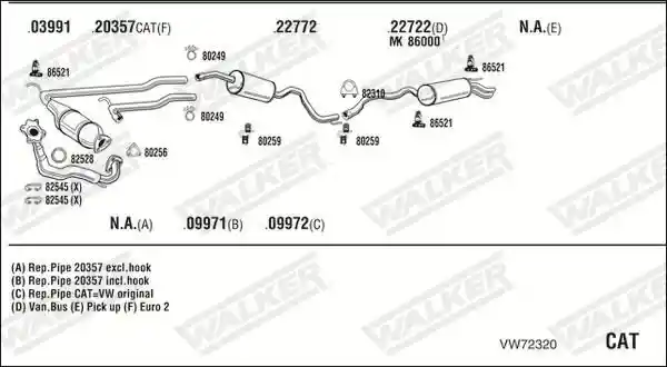 WALKER VW72320