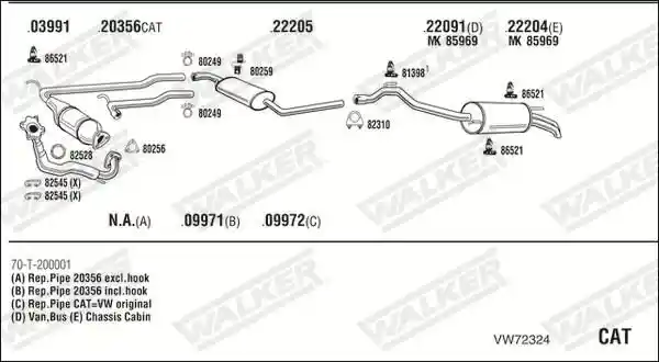 WALKER VW72324