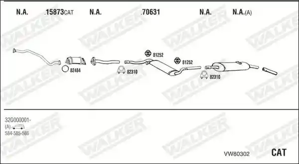 WALKER VW80302