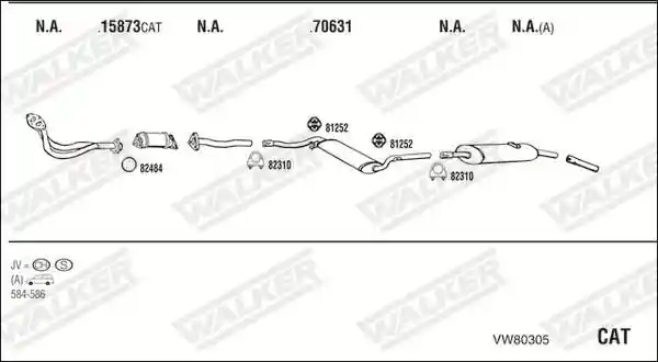 WALKER VW80305