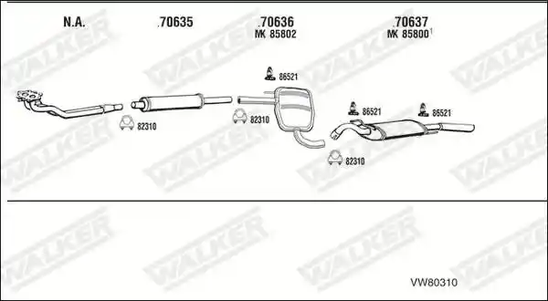 WALKER VW80310
