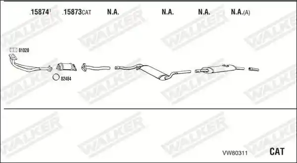 WALKER VW80311