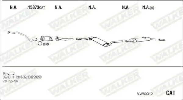 WALKER VW80312