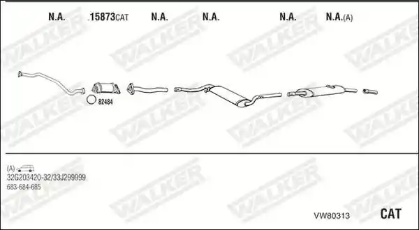 WALKER VW80313