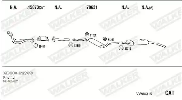 WALKER VW80315