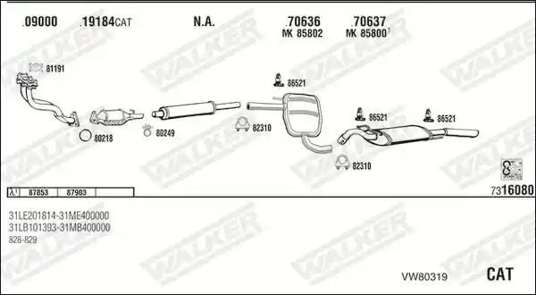 WALKER VW80319