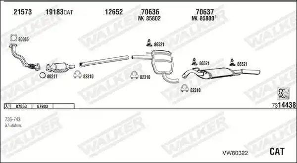 WALKER VW80322
