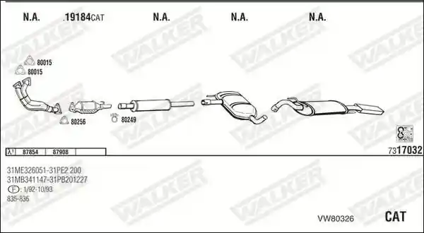 WALKER VW80326