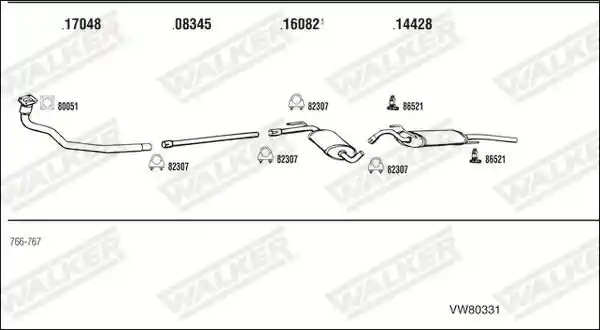 WALKER VW80331