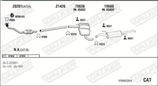 WALKER VW80354