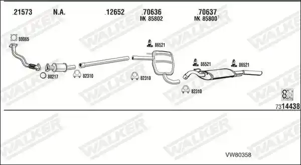 WALKER VW80358