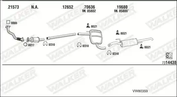 WALKER VW80359