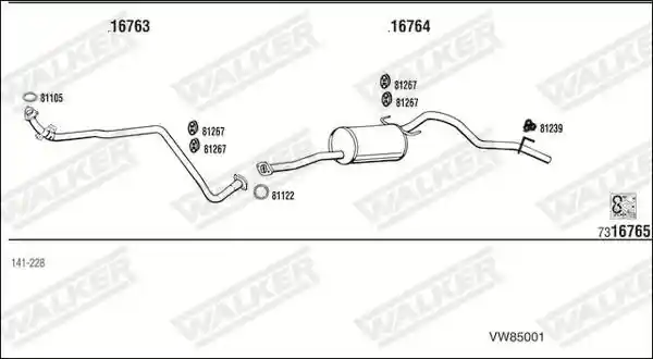 WALKER VW85001