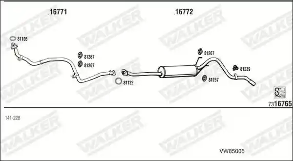 WALKER VW85005