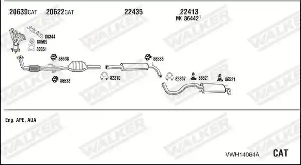 WALKER VWH14064A