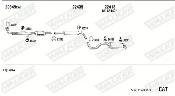WALKER VWH14064B