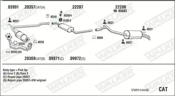WALKER VWH14446