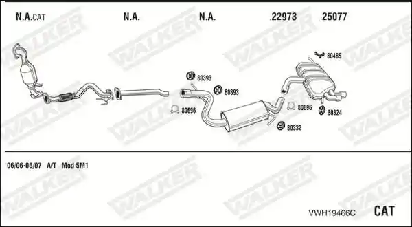 WALKER VWH19466C