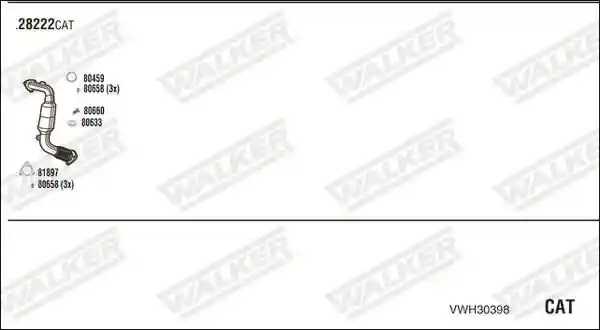WALKER VWH30398