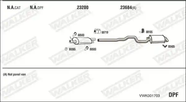 WALKER VWK001703