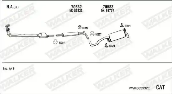 WALKER VWK003932C