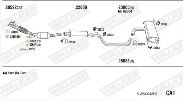 WALKER VWK004502