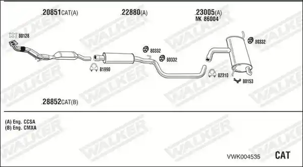 WALKER VWK004535