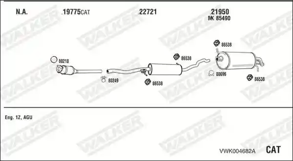 WALKER VWK004682A