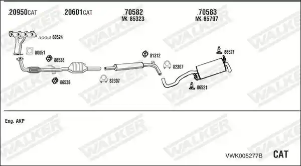 WALKER VWK005277B