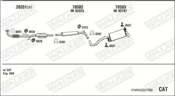 WALKER VWK005278B