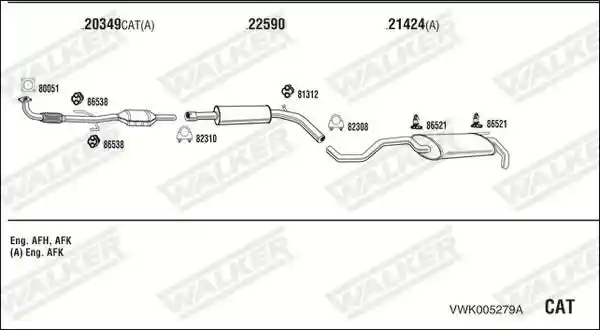 WALKER VWK005279A